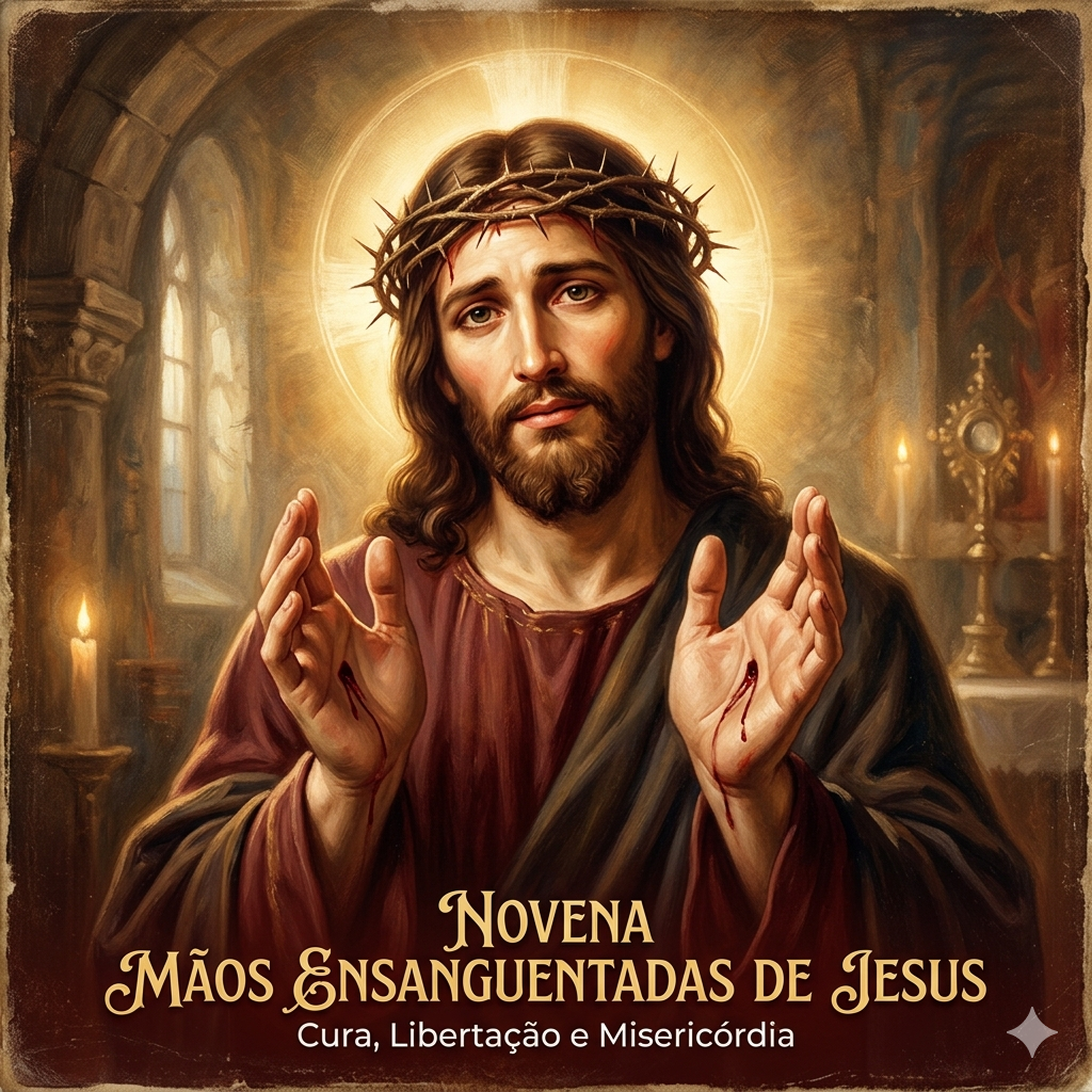 Novena das Mãos Ensanguentadas de Jesus: Como Rezar Passo a Passo